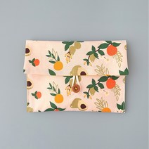 [DIY키트 패키지] 18cm 사각 끈 생리대 파우치만들기 방수파우치 자유학년 바느질세트