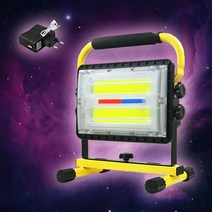 COB LED 충전식 투광기 잔량표시 15600mah