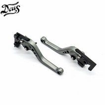 혼다 C 125 스턴너 09-14 CBR125R 2004-2015 용 숏/긴 브레이크 클러치 레버 바이크 오토바이 조정 가능한, 02 long titanium