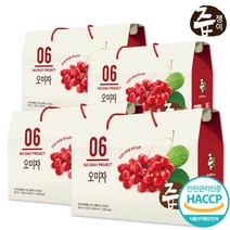 즙쟁이 오미자즙 4박스 120포