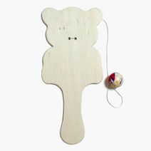 [RA㏓] 공놀이 주걱 곰 10개묶음 만들기재료 미술수업 만들기 탁구만들기 공작 시간 유치원교구 만들기패키지 용교구 ▷_§Ea, 《본상품》, 기본※옵션