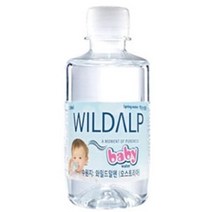 waterlime 와일드알프 베이비워터 먹는샘물 지하암반수 250ml, 18개