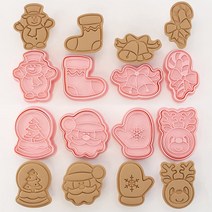 cjbaking 입체 쿠키커터 크리스마스8종B형