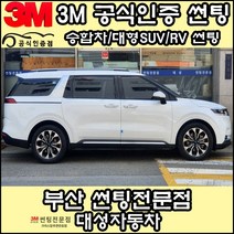 3M공식인증점 부산사상구 자동차썬팅 대성자동차 - 승합차 대형SUV RV 썬팅필름, DK, 썬루프(파노라마)