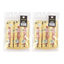 네츄럴코어 - 강아지 스틱간식 20p x 2개, 01. 실꼬리돔&명태40p