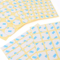 조각 양면테이프 원형 사각 다용도활용, 사각 30x20mm, 타입