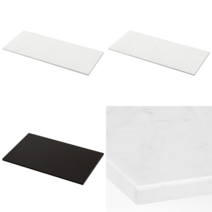 이케아 세면대상판 TOLKEN 톨켄 세면대상판 대리석 효과 122x49 cm