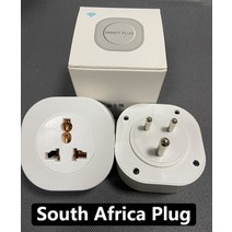 WiFi 스마트 플러그 16A EU 브라질 소켓 Tuya Smart Life APP 지원 Alexa Google 홈 어시스턴트 스마트콘센트, 3 PCS, 남아프리카 플러그