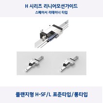 LM가이드 원에스티 플랜지형 H25SF/H25SFL 스페이서 리테이너 표준 타입 롱타입 베어링 절단, H25SF(표준형)