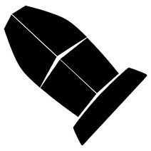 로톰 쌍용 코란도스포츠 (12년-18년) 측후면 썬팅필름, RTF-7S 25 (연함)