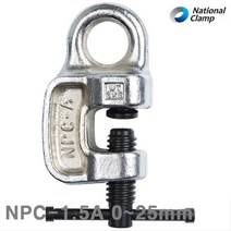 DAJ2590370-25mm (1EA) 2.6kg 스크류클램프 NPC-1.5A 내쇼날클램프