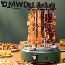 전기바베큐그릴 꼬치구이 DMWD 220V 무연 자동 회전 전기 바베큐 그릴 오븐 로티세리 케밥 로스트 기계 12, 한개옵션0
