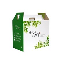 자체제작 한약박스 자연이주는선물 특대 50장, 1개