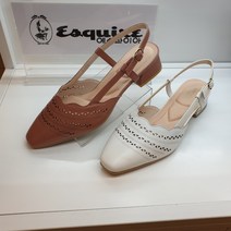 에스콰이아 영에이지 여성 백오픈 슬링백 양가죽 샌들