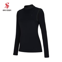 세바스찬골프 여성 하이브리드 하이넥 티셔츠 Y257