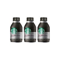 동서식품 스타벅스 파이크플레이스 로스트 블랙 275ml 12개