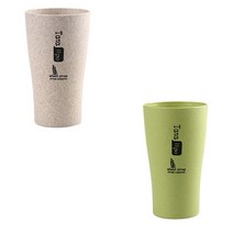 더자카 밀짚섬유 양치컵 L, Y395LBBT021, 2개입
