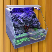 수반 테라리움 어항 습도조절 연못 소품 관상용 예쁜, 기본선택, 그레이