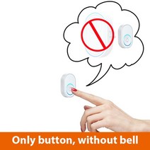 스마트 인터폰 Tuya wifi 지능형 무선 초인종 홈 환영 초인종 방수 원격 스마트 도어 벨 차임 eu 영국 미국 플러그 옵션, 카키색 옷감, 영국 플러그