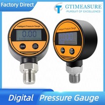 디지털 LCD 디스플레이 측정 공기 액체 오일 수성 가스 압력 타이어 유압 게이지 센서 SS304 측정기, 0-40Mpa_NPT 1-4