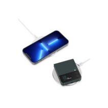 리큐엠 에어팟 버즈 갤럭시 Z플립 호환15W 무선충전기, 리큐엠 에어팟 버즈 갤럭시 Z플