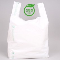 봉투 국내생산 생분해 비닐봉투 대형 17L 100매 WB5D85C, 솔로몬쿠팡 1