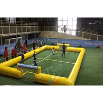 축구 에어 울타리 실내축구장 행사장 바운스 체육, kt 축구장 7.3x5.4x0.6m 볼록골