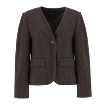 써스데이아일랜드 [여성]노카라 싱글 자켓(T226MJK139W) 396193