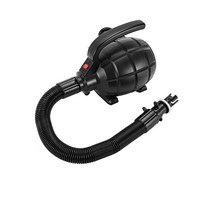 애성 갬핑 휴대용 에어 펌프 수류탄 에어 펌프 캠핑 AC 전기 풍선 보트 600w 220v 가정용 블랙