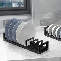 Ir5D4g 접시정리대 굿키친 간격조절 접시꽂이(40cm) 싱크대정리대 그릇거치대 접시거치대 접시꽂이, 굿º▶본품◁º짱