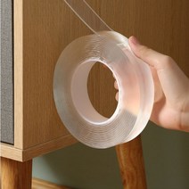 모비딕파워 [모비딕파워] 폼양면테이프 보수테이프 캡톤테이프 투명양면테이프 강력양면테이프, 아★ 투명 양면 방수실리콘 흔적없는 강력테이프 1x3x, [좋습니다]