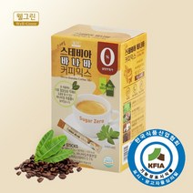 웰그린 스테비아 바나바 커피믹스 30개입, 없음