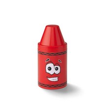 Crayola 작은 팁 보관 - 다채로운 캐릭터 상자 예술 및 공예 용품 문구류 장난감 기념품을 위한 창의적인 용기 마운틴 메도우 만 3., Red, Small (Pack of 1), Red