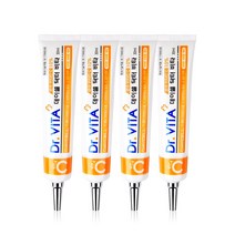 닥터비타 맑은피부 생기충전 보습력 집중케어 순수 비타민 C 크림, 4개, 30ml