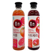 [A2Z] 청정원 홍초 900ml 100% 과일숙성 발효초, 자몽1개