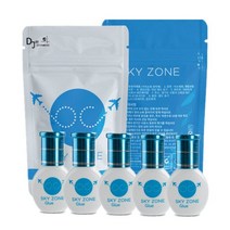 5/10 병 레이디 블랙 속눈썹 연장 접착제 스카이 존 건조 인조 저자극 5ml, [02] 5pcs Sky zone