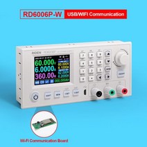RD6006P RD6006PW 전원 공급 장치 모듈 스텝 다운 전압 변환기 60V/6A 멀티미터 USB WiFi 전류 스텝 다운, RD6006P-W