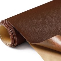 가죽스티커 인조가죽 수선패치 보수 스티커 테이프50x135 cm 가죽 수리 테이프 패치 접착제 소파 자동차, 06 brown