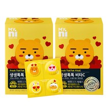 마이니 셀프케어 [일동제약]마이니 츄어블 비타민캔디 생생톡톡 비타C 108정 x 2박스