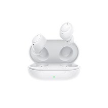 OPPO Enco 버즈 【일본 정규 대리점 】 화이트 무선 이어폰 블루투스 ver 5.2 IP54 방수 방진 통화시 노이즈 캔슬링 최대 24시간 AACSBC, Single Item