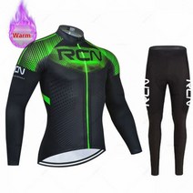 스페셜라이즈드 전기자전거 RCN 프로 팀 겨울 열 양털 사이클링 저지 세트 레이싱 자전거 정장 산악 의류 145351, 5XL, jersey set 10