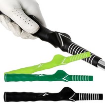 골프의 기본은 그립 골프 자세도움 트레이닝 교정그립 스윙자세, 블랙(남성용)