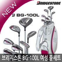 브리지스톤 BG-100L 8개 여성풀세트(캐디백포함)병행, 핑크(백포함)