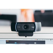 [루아즈웹캠1080p] 로지텍 C920/C920 PRO WEBCAM 프로 웹캠 Full HD 1080p 화상 통화 카메라, 블랙, Logitech-Camera-C920-Black
