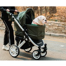피콜로카네 유모차 탄토 2 애견유모차, 샴페인골드