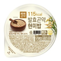 빼빼곤약 115kcal 발효곤약현미밥 150g 1팩, 1개