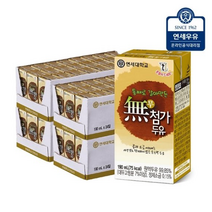 연세우유 연세두유 통째로 갈아만든 무첨가 두유 96개입, 190ml, 4세트