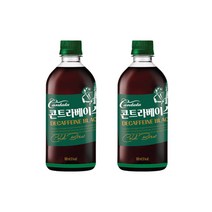 [직영] 롯데칠성 칸타타 콘트라베이스 디카페인 500ml 12펫