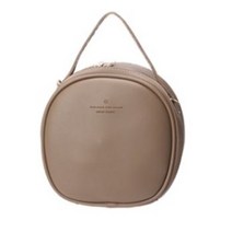 여성가방 가죽 하객룩 데일리가방 라운드미 백