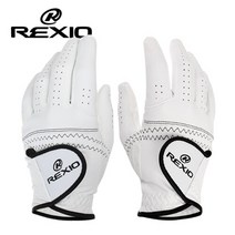 [파크골프전용]REXIO 렉시오 쓰리밴드 비거리UP 인조양피 남성용 파크골프장갑-양손1SET, 23호